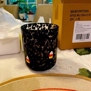 Anthropology mystic juice glass - candy corn